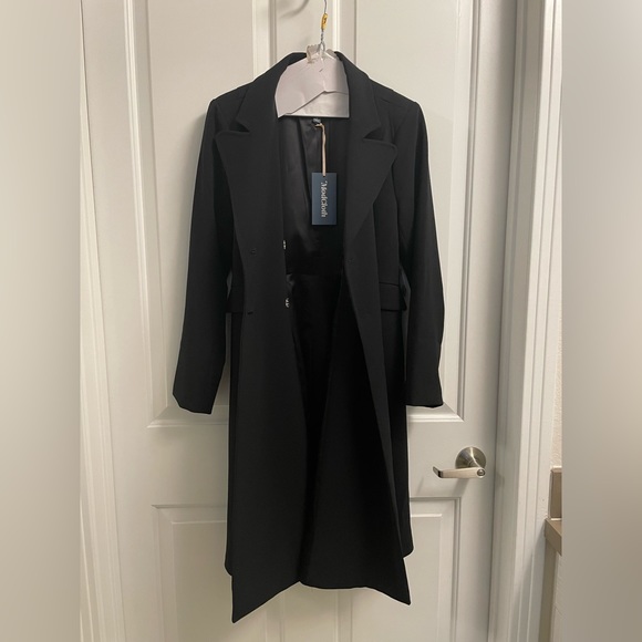 NWT ModCloth Military Style Long Coat - Picture 4 of 7